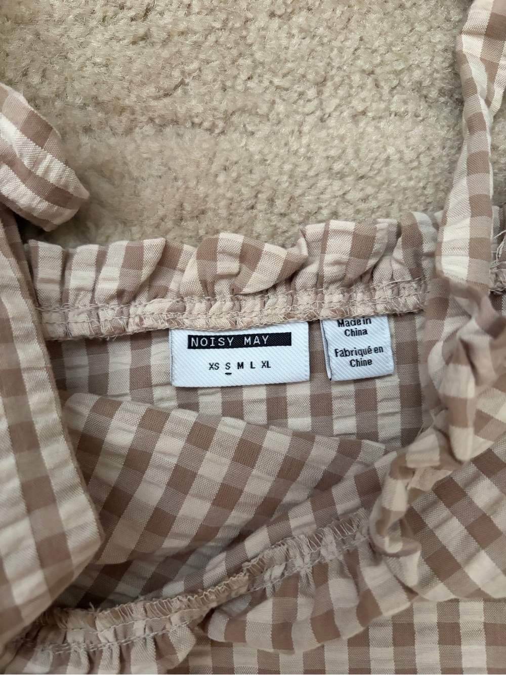 Tiered Gingham Maxi Dress - Picture 3 of 6